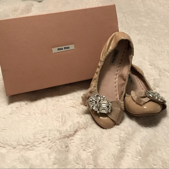 Miu Miu Shoes - Authentic 🌸MIU MIU🌸 ballerina flat size 38